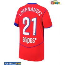 Paris Saint-Germain Lucas Hernandez #21 3rd trikot 2025-26 Kurzarm